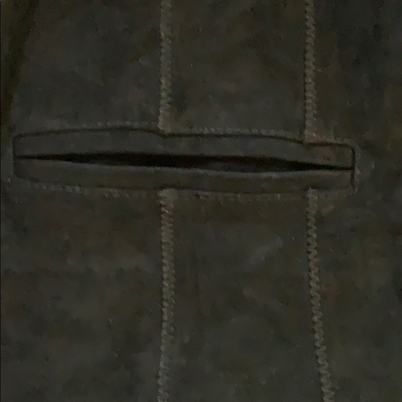 Leather suede jacket - Picture 3 of 5